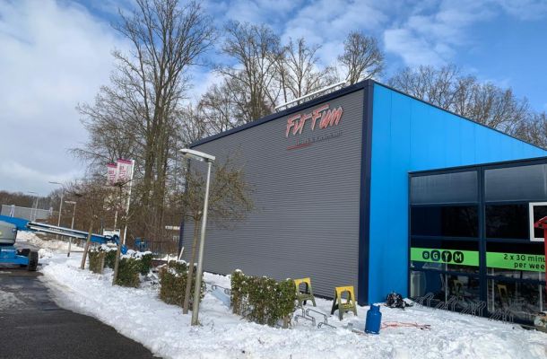 Renovatie gevels Fit Fun Emmeloord